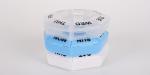One week 7 compartments round shaped plastic pill organizer, Travel plastic pill