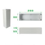 TY-8018070 Ip67 Electric Connection Box Waterproof Terminal ABS Plastic