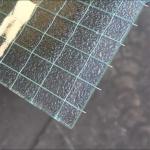 Hollow Structure 6mm 8mm Safety Metal Mesh Laminated Wired Glass for Villa
