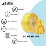 High Strength3d Printing Filament PLA Plus Toughness Enhanced Silk Yellow Gold