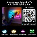 Sync With TV And Music 4K HDR Support HDMI Strip For 40"-50" TVs 50000 Hours