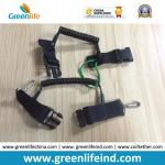 Greenlife New Strong Black Scuba Diving Dive Spring Coil Lanyards