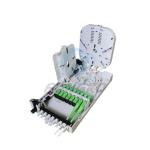 Indoor 8 Ports Wall Outlet Fiber Optic Nap Box SC Coupler And Pigtails