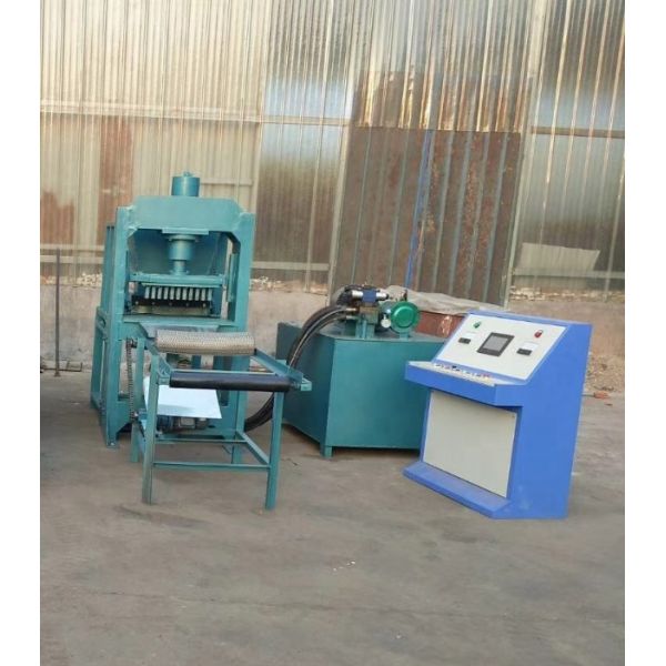 1200KG Weight Round Block Charcoal Hookah Charcoal Making Machine for 30-45MM Tablets