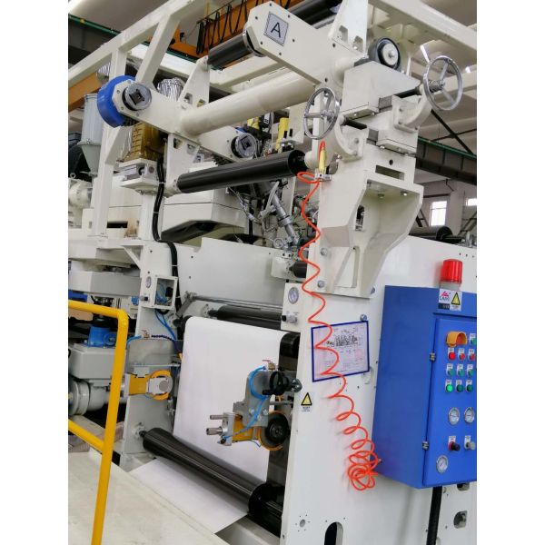 High Speed Dry Laminating Plastic Lamination Machine Double - Layer Film