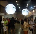 Advertising Inflatable Led Light Backpack Balloon With Brand For Sale