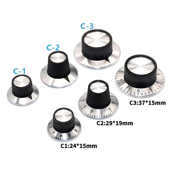 Potentiometer Knob C1 C2 C3