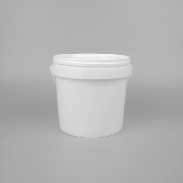 FDA Ceritification Food White Plastic Drum PP Bucket 2L For Pet Food