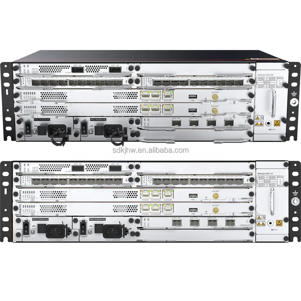 NetEngine 8000 M8 Integrated AC Chassis 11.3 kg 24.91 lb Fully Configured and Stocked