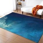 Starry Sky Bedroom Floor Mat 3D Printed Living Spaces Area Rugs