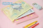 Multi-purpose 100% Cotton 12oz Canvas Zipper Pencil Bag Stationery Case bag,