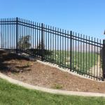 Odm Oem Decorative Aluminium Fence Panels 2.4ml X 2mh