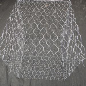 Wholesale 2.7mm Wire 80x100mm Hole Galvanized Gabion Wall Baskets from china suppliers