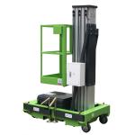 9 Meters Mobile Single Mast Aerial Work Platform , Electric Vertical Lift