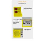 LED Mono Solar Home Lighting System 5W Street Outdoor Garden