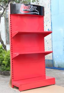 Wholesale Bright Red TUV Approve Tool Rack Pegboard , Peg Display Rack For Retail Store from china suppliers