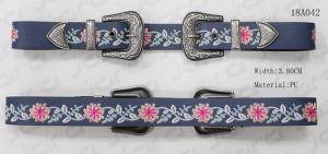 Wholesale Metal Loop Embroidery Womens Fashion Belts With Heavy Metal Accessories from china suppliers
