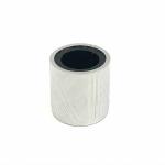 Cylinder Shape Classical Chromium Platiing Zinc Alloy Metal Persume Bottle Cap