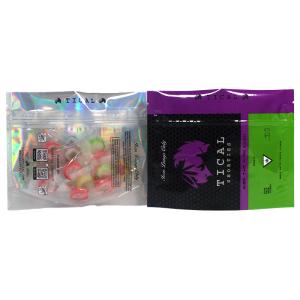 Wholesale PE Holographic Stand Up Pouch With Transparent Window from china suppliers