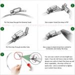 Adjustable 304 Stainless Steel Worm Gear Hose Clamp Strap With Fasteners