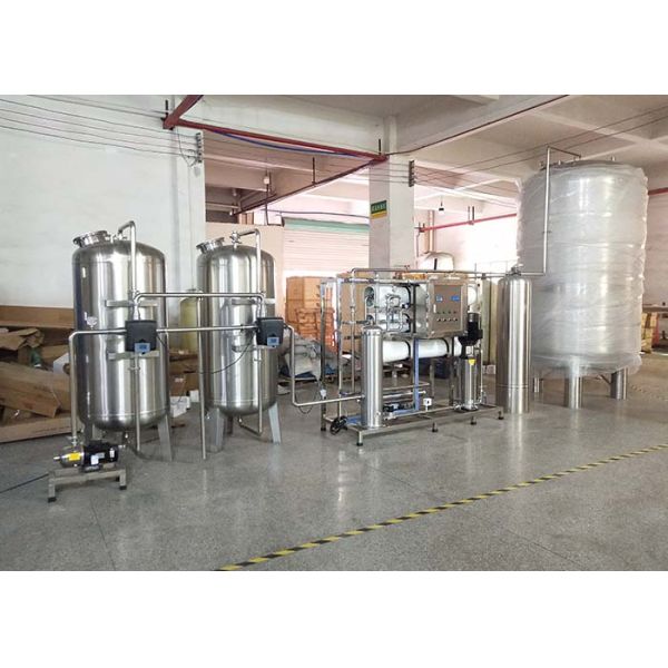 3000L/H Mineral Water Treatment Equipment Food Industry Desalination