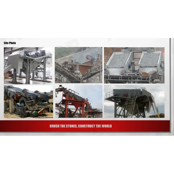 Horizontal Vibrating Screen 3YK2160 Multi Layers Vibro Screening Machine