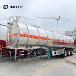 3 Axle 45000 50000 Liters Stainless Steel Milk Tanker Water Oil Tank Semi Truck