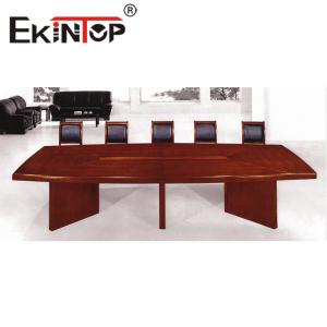 China Conference Long Table Solid Wood Baking Varnish Table And Chair Combination Training Table on sale