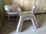 Modern fiberglass puppy chair children dog shape scoop chair