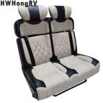 HWHongRV Luxury Bed Motorhomes three people bed Seat For Vip Van for RV MPV