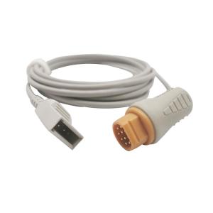 Wholesale Utah Connector Fukuda Denshi Compatible IBP Adapter Cable 13ft from china suppliers