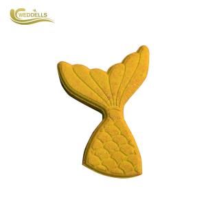 Wholesale 80g Fish Bath Bomb Colorful Mermaid With Organic Ingredients For Kids from china suppliers
