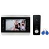Buy cheap 7 Inch TFT Wired Video Door bell Intercom video door phone System Kit Waterproof from wholesalers