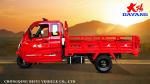 Dayang Luxury Series T7 Closed Cab Cargo Tricycle with 800CC Engine and 5.0-12