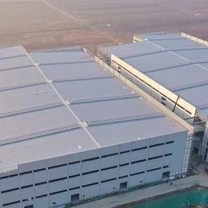 Wholesale Corrosion Resistant Prefab Metal Warehouse Building OEM With Portal Frame from china suppliers