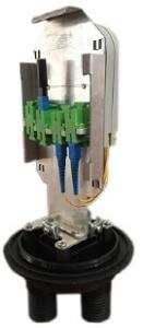 Wholesale 24 Fibers FTTH Closure , Heat Shrinkable Joint Closure 300 X 188 Mm from china suppliers