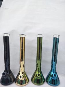 Wholesale Frosted Borosilicate Glass Smoking Set Custom Glass Bong 12Inch from china suppliers