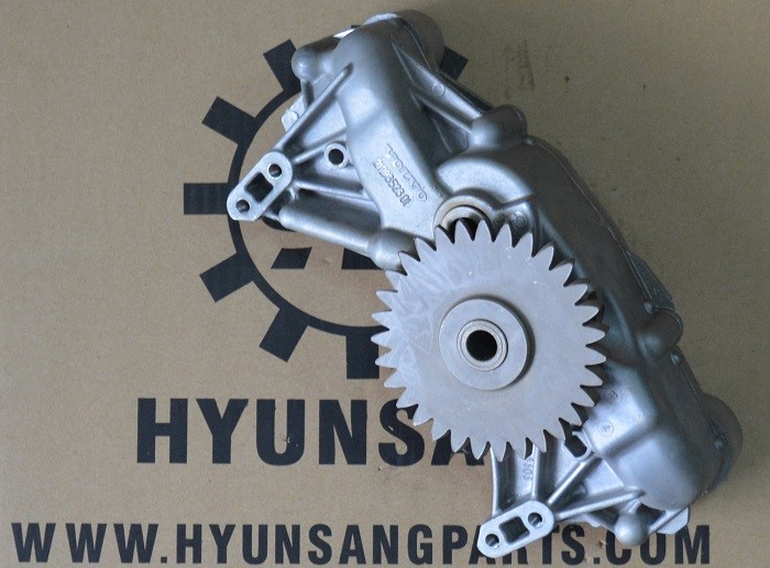 VOE20824906 VOE20824908 Engine Oil Pump For VOE20498514 EC350E EC380D EC480D