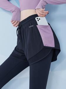 Wholesale Latest 100D Women'S Running Shorts With Phone Pocket medium thickness from china suppliers