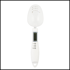 Product Size 250x64x30mm Digital Kitchen Scale with Measuring Spoon Lightweight and Convenient 300g Capacity