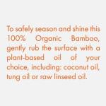 Stylish Design Bamboo Cooking Utensil Set No Plastic No Petrochemicals No