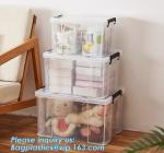 gift pet food container with flap lid, Square Pet Food Large Container / Animal