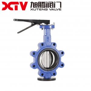 Wholesale EPDM/PTFE Soft Seal Flange Connection Butterfly Valve for Mid-Pressure Work Pressure from china suppliers