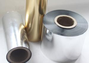 Wholesale Metallized Polyethylene Terephthalate Film, Heat-Sealable Metallic Lamination Film Roll 1500mm Wide from china suppliers