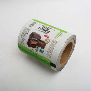 China 250mm 1.8oz PE Food Wrap Plastic Printed Laminated Packaging Film Roll on sale