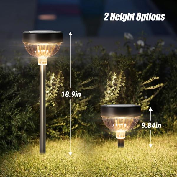 IP65 Waterproof Solar Stake Light for Landscape Energy-saving and Environmentall