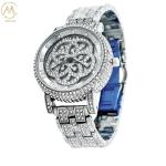 New Internet-Famous "Fortune Turns" Dual Rotating Dial Women's Quartz Diamond