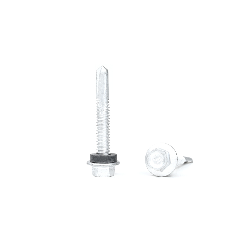Stainless Steel Self Drilling Tapping Screw With Washer For Heavy Steel