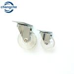 1.5 Inch 2 Inch Black Stem Heavy Duty Caster Wheels For Workbench