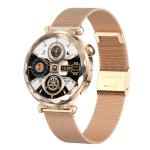 Health Monitor Smart Watch For Women Voice Control Music Player Fashional